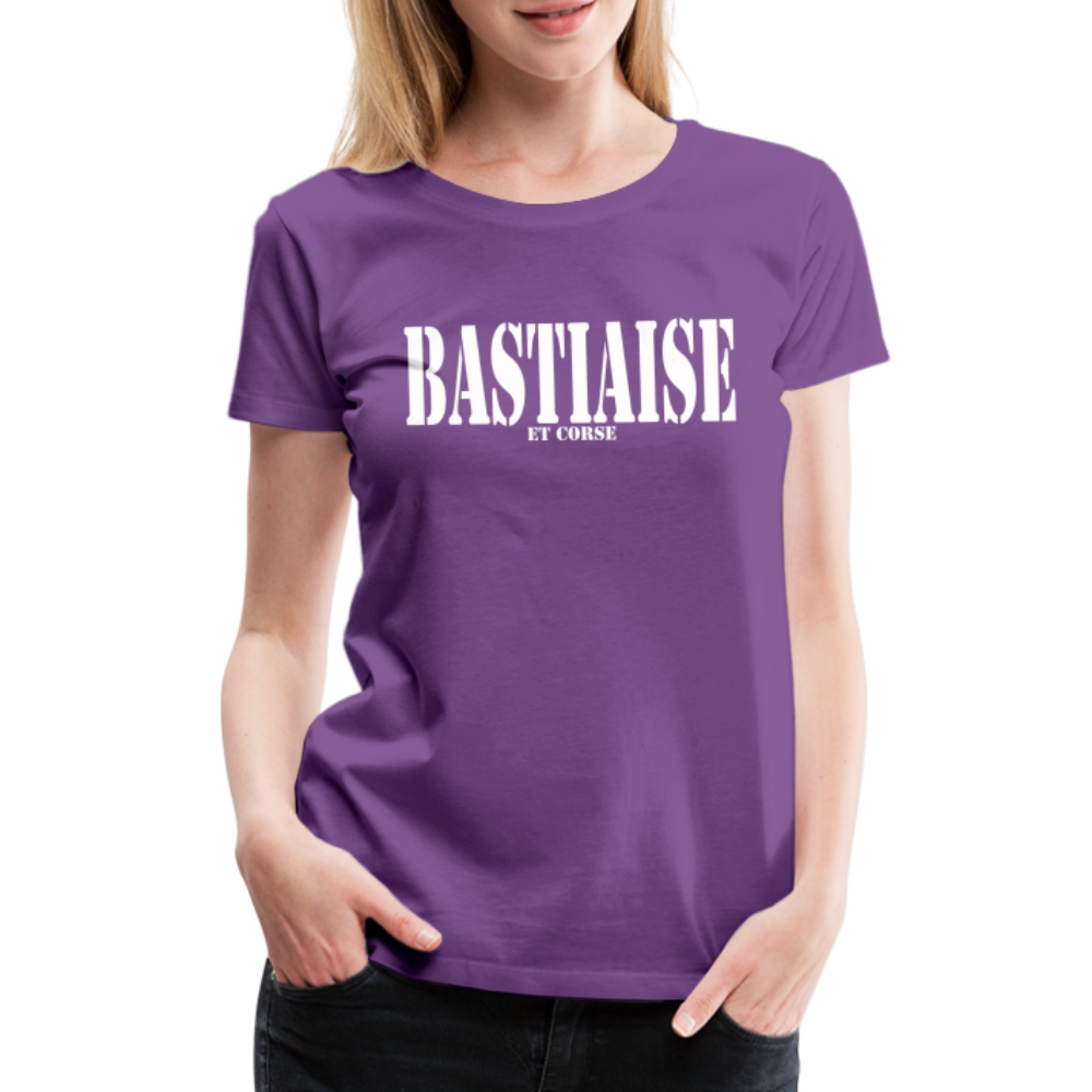 T-shirt Premium Femme Bastiaise & Corse - Ochju Ochju violet / S SPOD T-shirt Premium Femme T-shirt Premium Femme Bastiaise & Corse