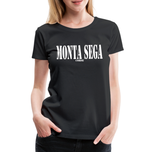 T-shirt Premium Femme Monta Sega Corse - Ochju Ochju noir / S SPOD T-shirt Premium Femme T-shirt Premium Femme Monta Sega Corse