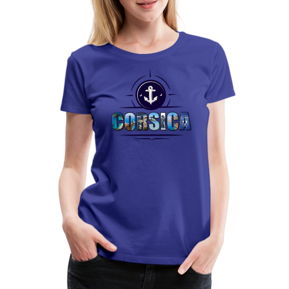 T-shirt Premium Femme Corsica - Ochju Ochju bleu roi / S SPOD T-shirt Premium Femme T-shirt Premium Femme Corsica