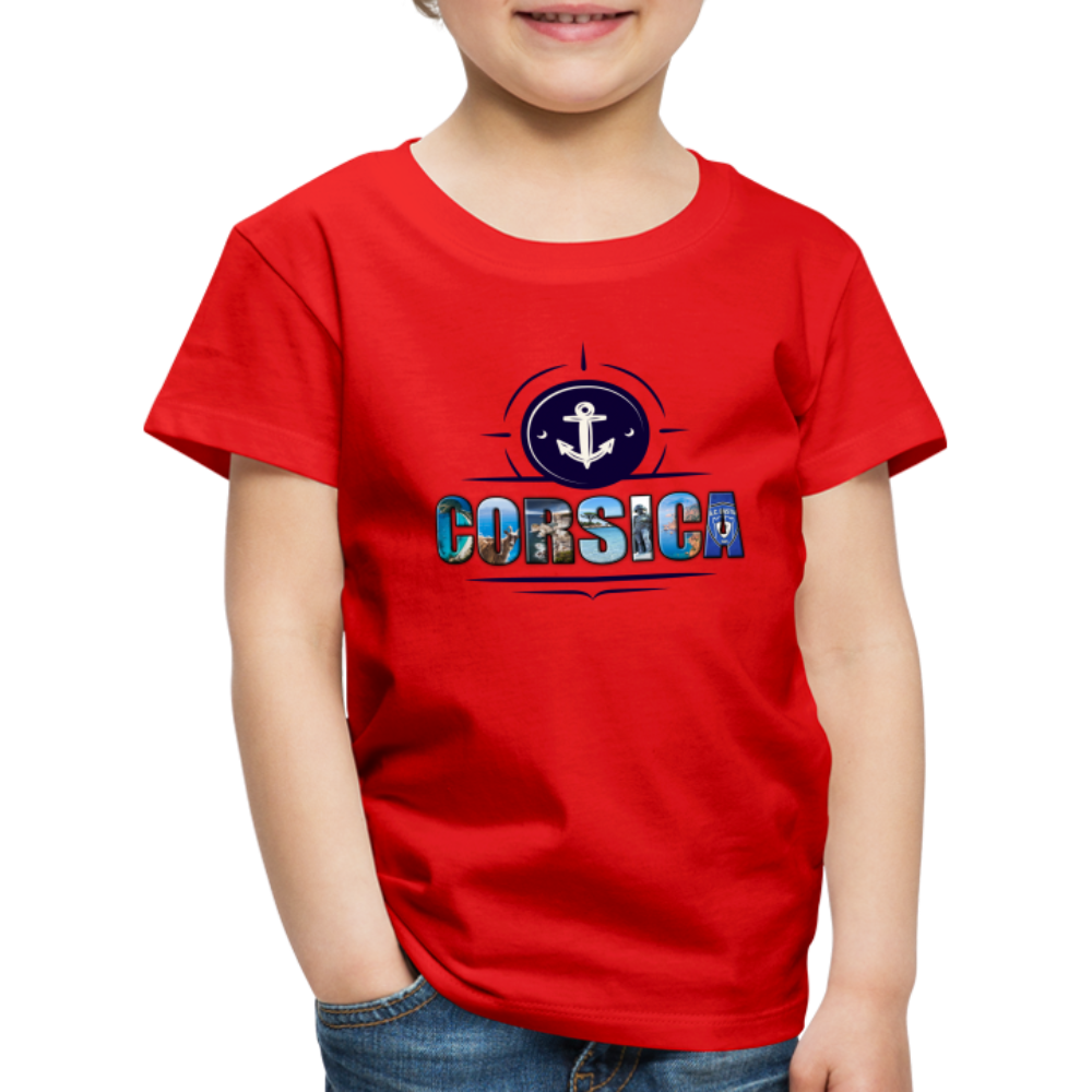 T-shirt Premium Enfant Corsica - Ochju Ochju rouge / 98/104 (2 ans) SPOD T-shirt Premium Enfant T-shirt Premium Enfant Corsica