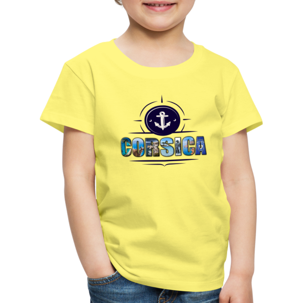 T-shirt Premium Enfant Corsica - Ochju Ochju jaune / 98/104 (2 ans) SPOD T-shirt Premium Enfant T-shirt Premium Enfant Corsica