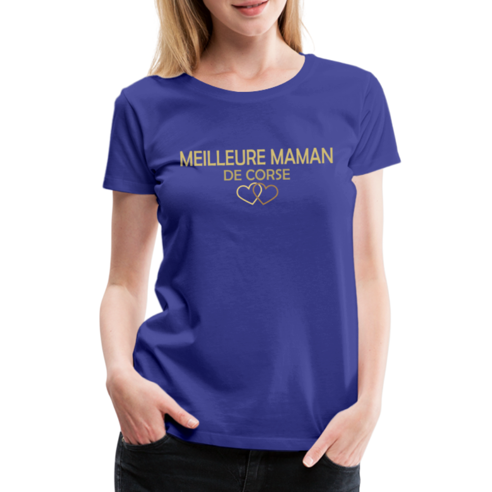 T-shirt Premium Femme Maman de Corse - Ochju Ochju bleu roi / S SPOD T-shirt Premium Femme T-shirt Premium Femme Maman de Corse