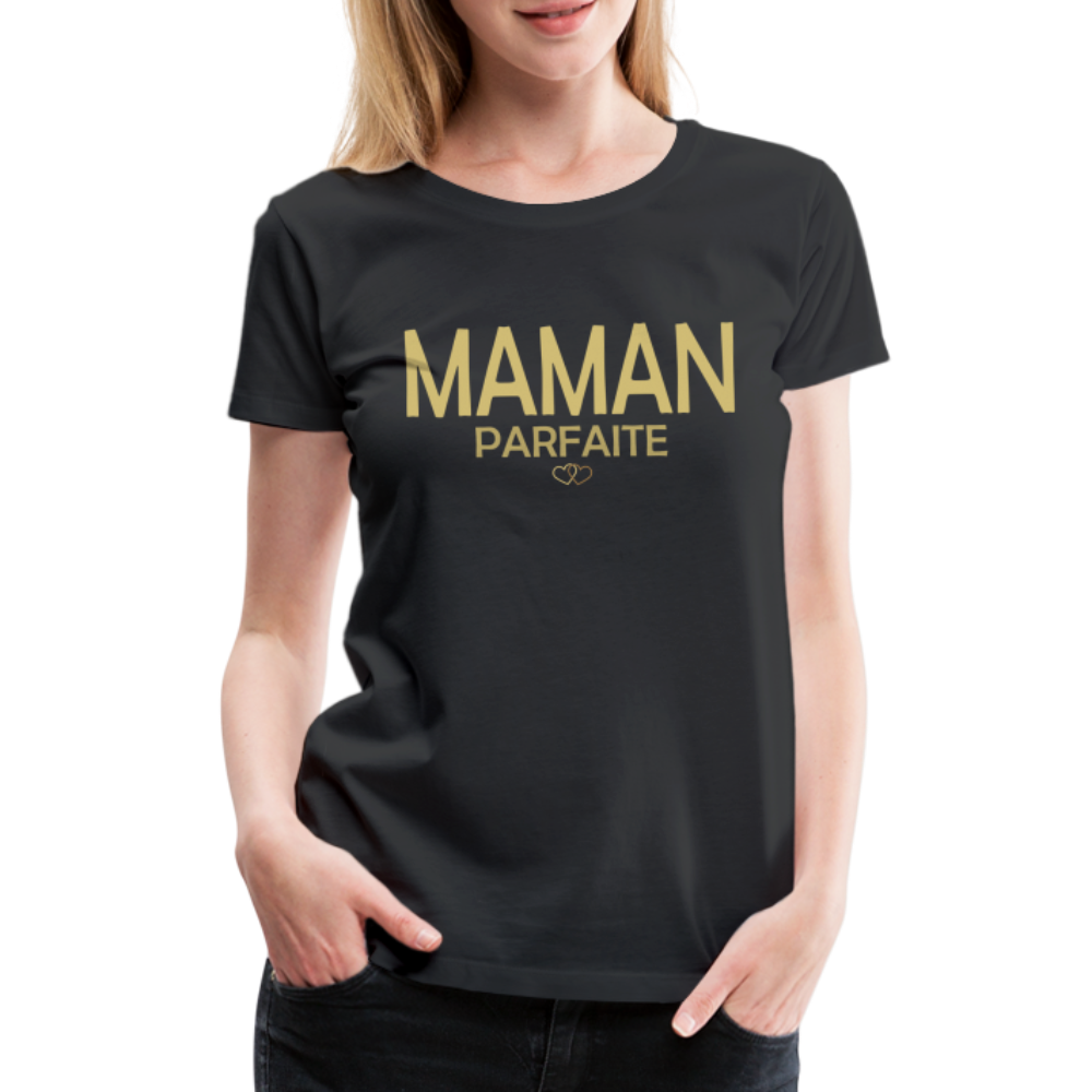 T-shirt Premium Femme Maman Parfaite - Ochju Ochju noir / S SPOD T-shirt Premium Femme T-shirt Premium Femme Maman Parfaite