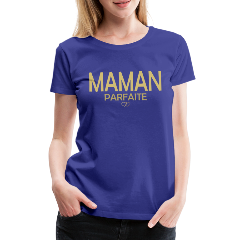 T-shirt Premium Femme Maman Parfaite - Ochju Ochju bleu roi / S SPOD T-shirt Premium Femme T-shirt Premium Femme Maman Parfaite