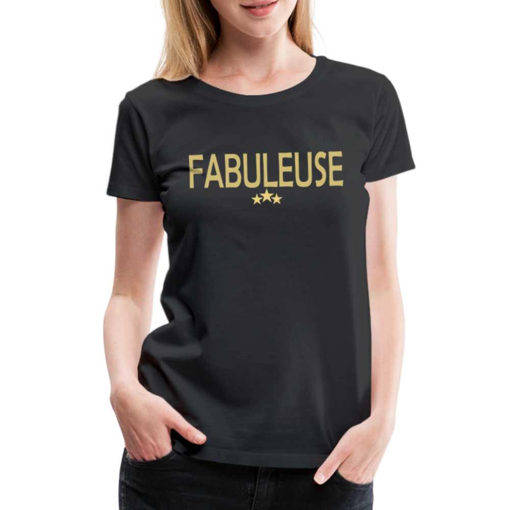 T-shirt Premium Femme Fabuleuse - Ochju Ochju noir / S SPOD T-shirt Premium Femme T-shirt Premium Femme Fabuleuse