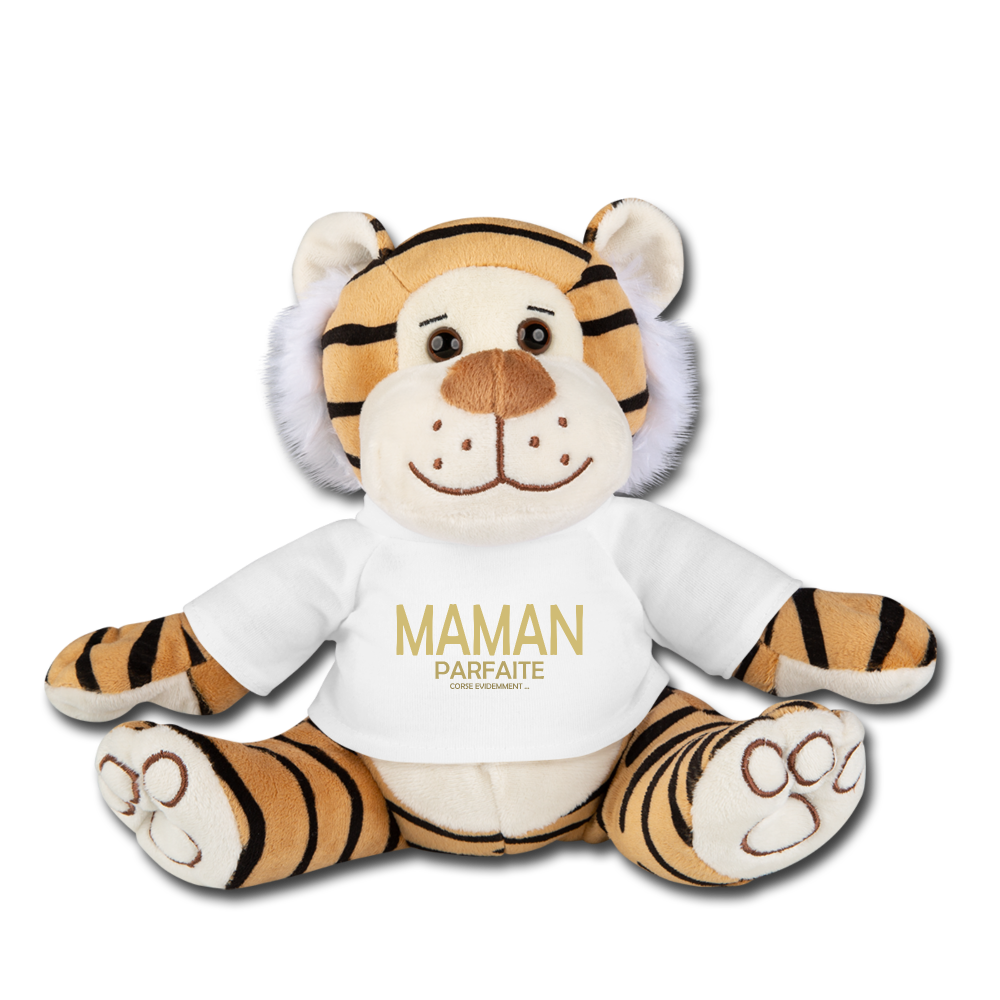 Peluche Tigre Maman Parfaite & Corse - Ochju Ochju blanc SPOD Peluche Tigre Peluche Tigre Maman Parfaite & Corse