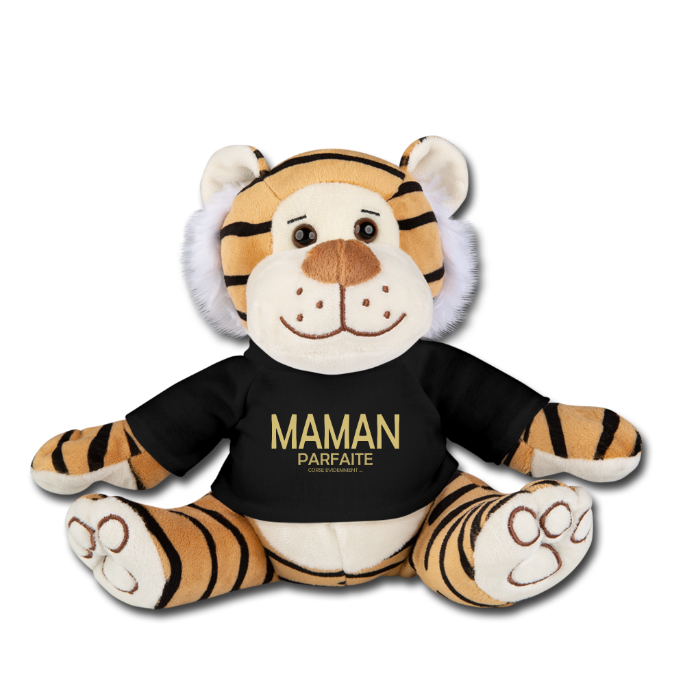 Peluche Tigre Maman Parfaite & Corse - Ochju Ochju noir SPOD Peluche Tigre Peluche Tigre Maman Parfaite & Corse