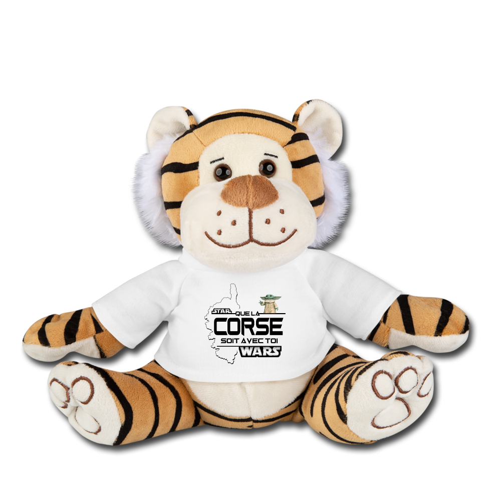 Peluche Tigre Que la Corse soit avec Toi - Ochju Ochju blanc SPOD Peluche Tigre Peluche Tigre Que la Corse soit avec Toi