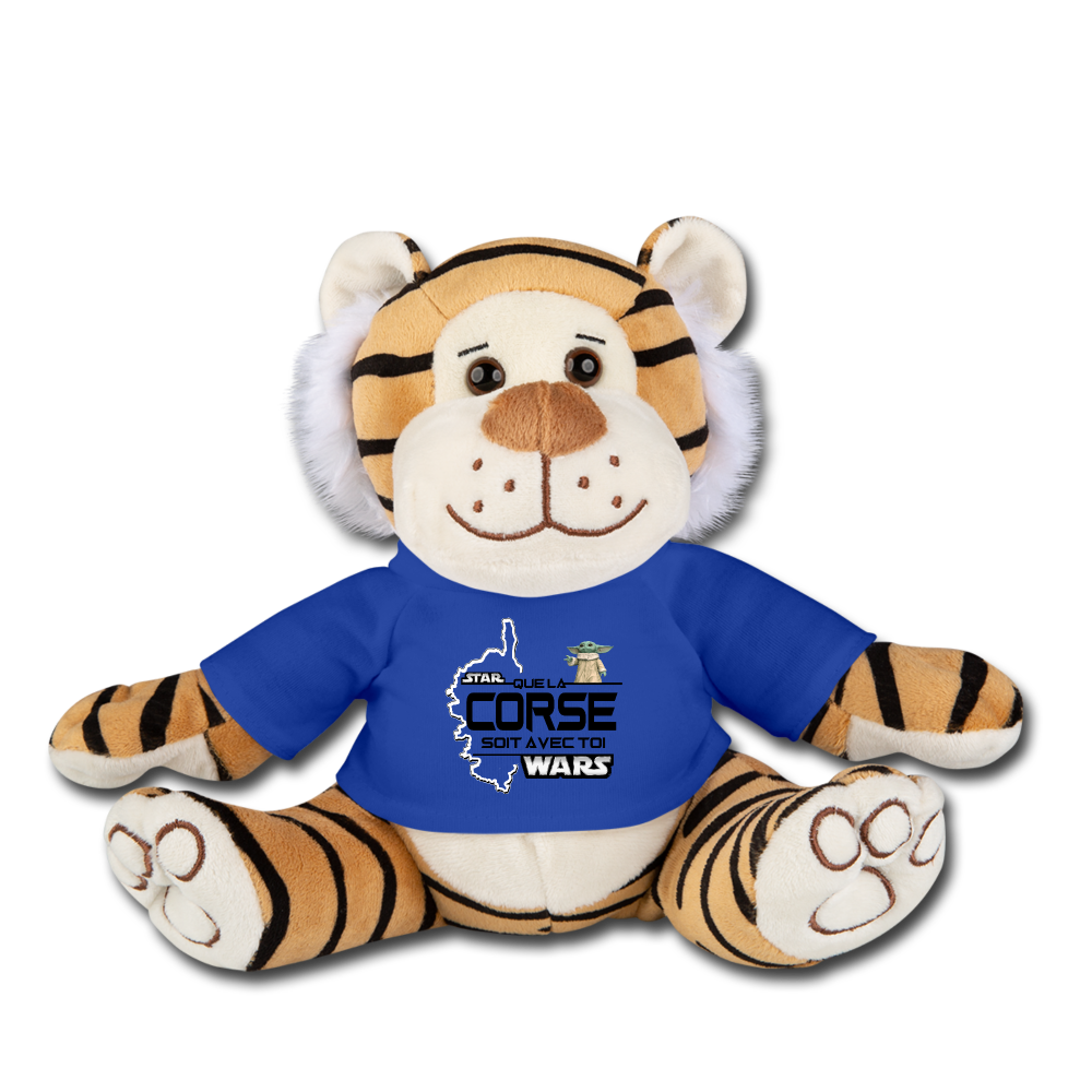 Peluche Tigre Que la Corse soit avec Toi - Ochju Ochju bleu roi SPOD Peluche Tigre Peluche Tigre Que la Corse soit avec Toi