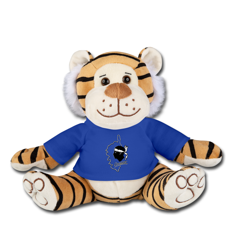 Peluche Tigre Corse & Tête de Maure - Ochju Ochju bleu roi SPOD Peluche Tigre Peluche Tigre Corse & Tête de Maure