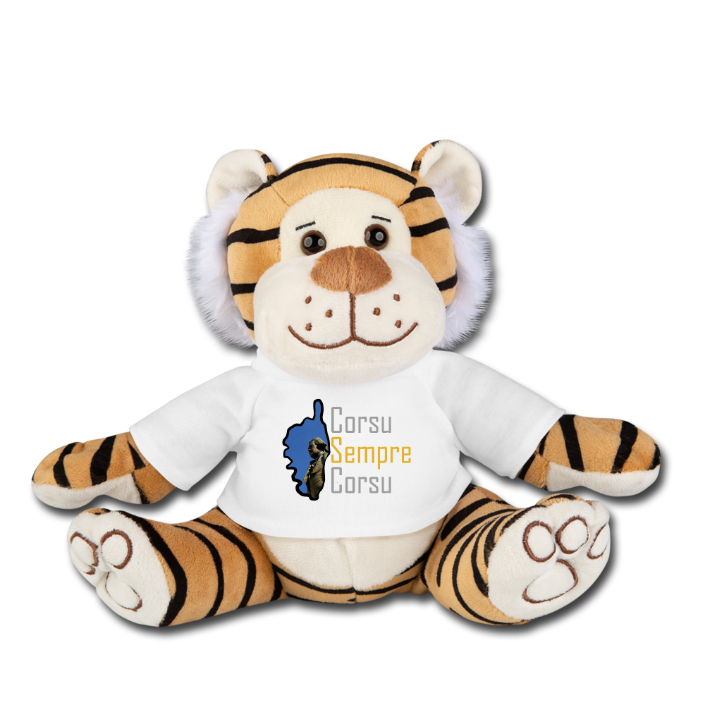 Peluche Tigre Corsu Sempre Corsu - Ochju Ochju blanc SPOD Peluche Tigre Peluche Tigre Corsu Sempre Corsu