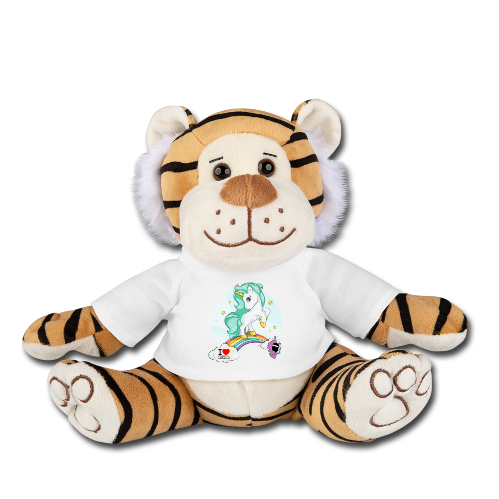 Peluche Tigre Licorne Corse - Ochju Ochju blanc SPOD Peluche Tigre Peluche Tigre Licorne Corse