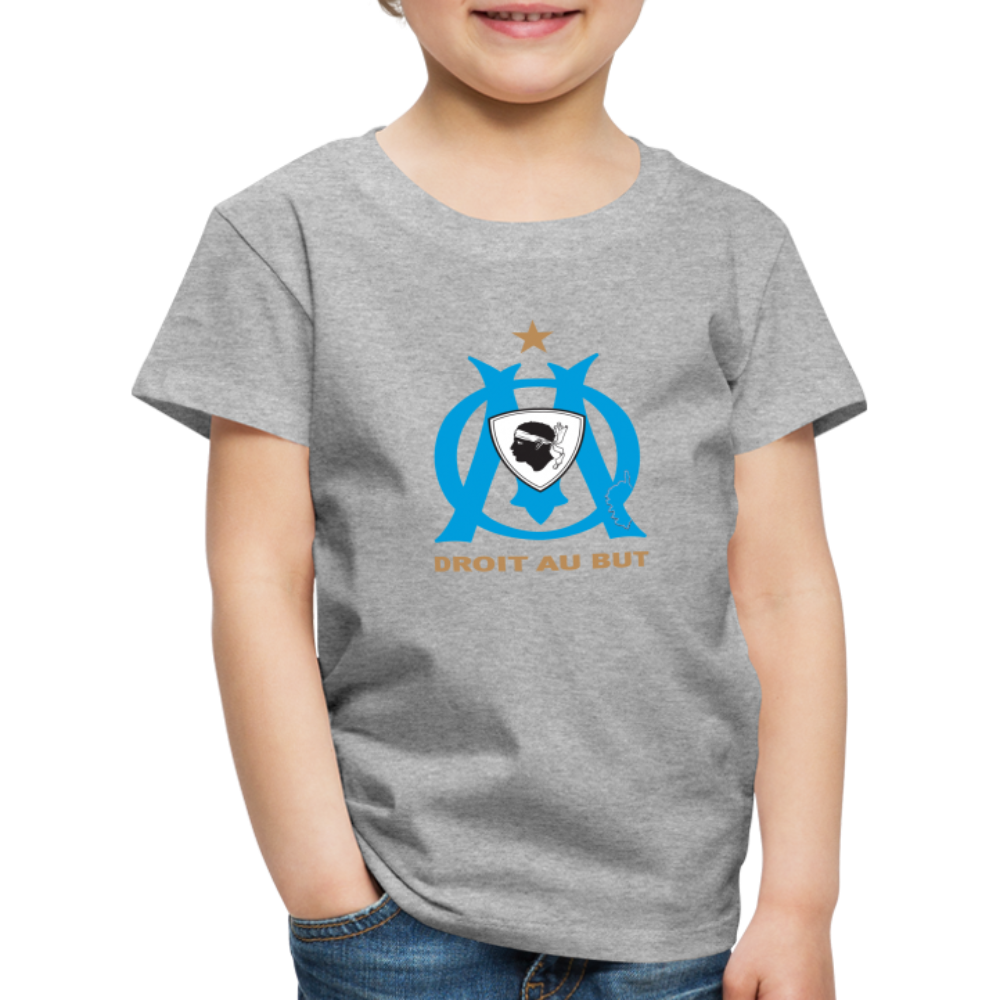 T-shirt Premium Enfant Droit au But - Ochju Ochju gris chiné / 98/104 (2 ans) SPOD T-shirt Premium Enfant T-shirt Premium Enfant Droit au But