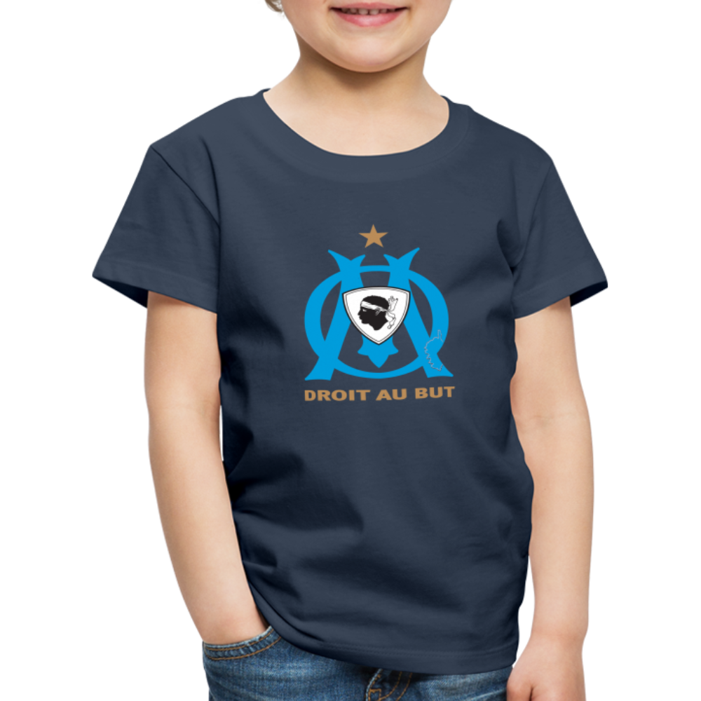 T-shirt Premium Enfant Droit au But - Ochju Ochju bleu marine / 98/104 (2 ans) SPOD T-shirt Premium Enfant T-shirt Premium Enfant Droit au But