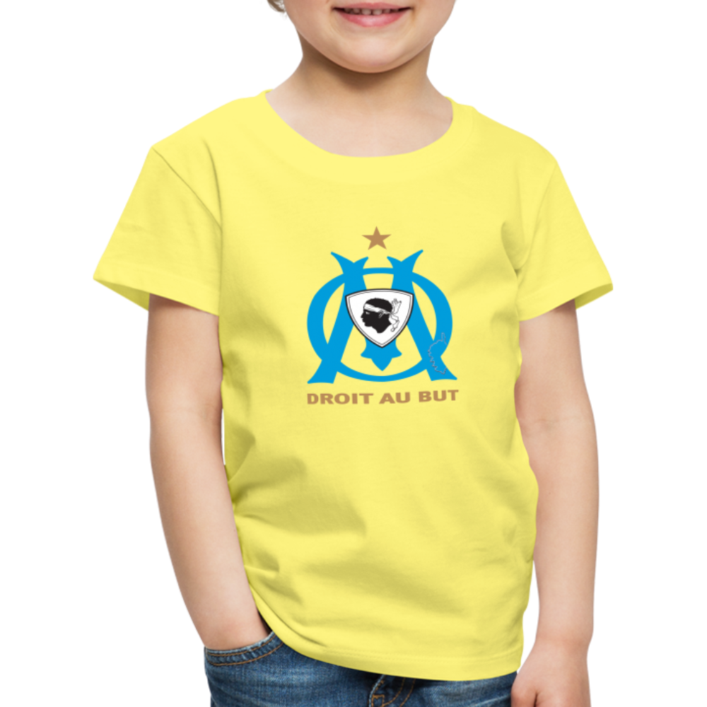 T-shirt Premium Enfant Droit au But - Ochju Ochju jaune / 98/104 (2 ans) SPOD T-shirt Premium Enfant T-shirt Premium Enfant Droit au But