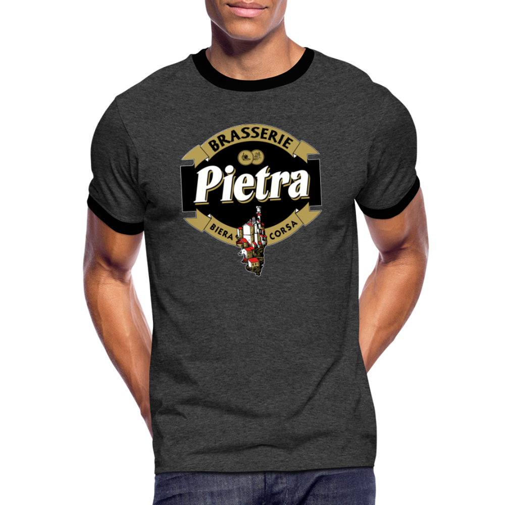T-shirt Sport Bière Pietra - anthracite/noir