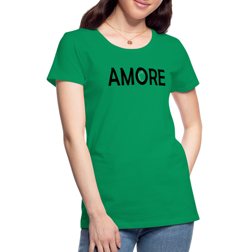 T-shirt Premium Femme Amore - vert
