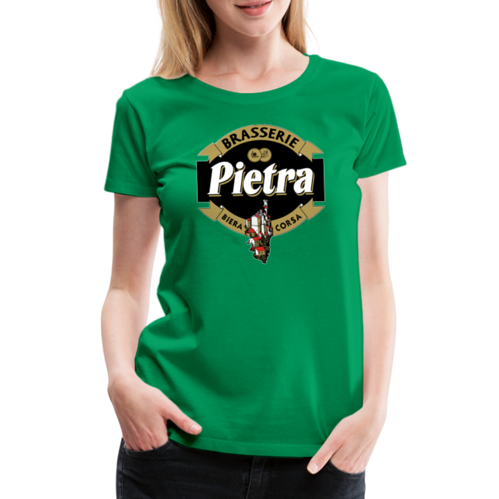 T-shirt Premium Femme Bière Pietra - vert
