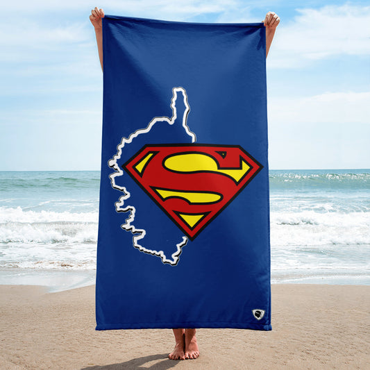 Serviette Superman Corsica