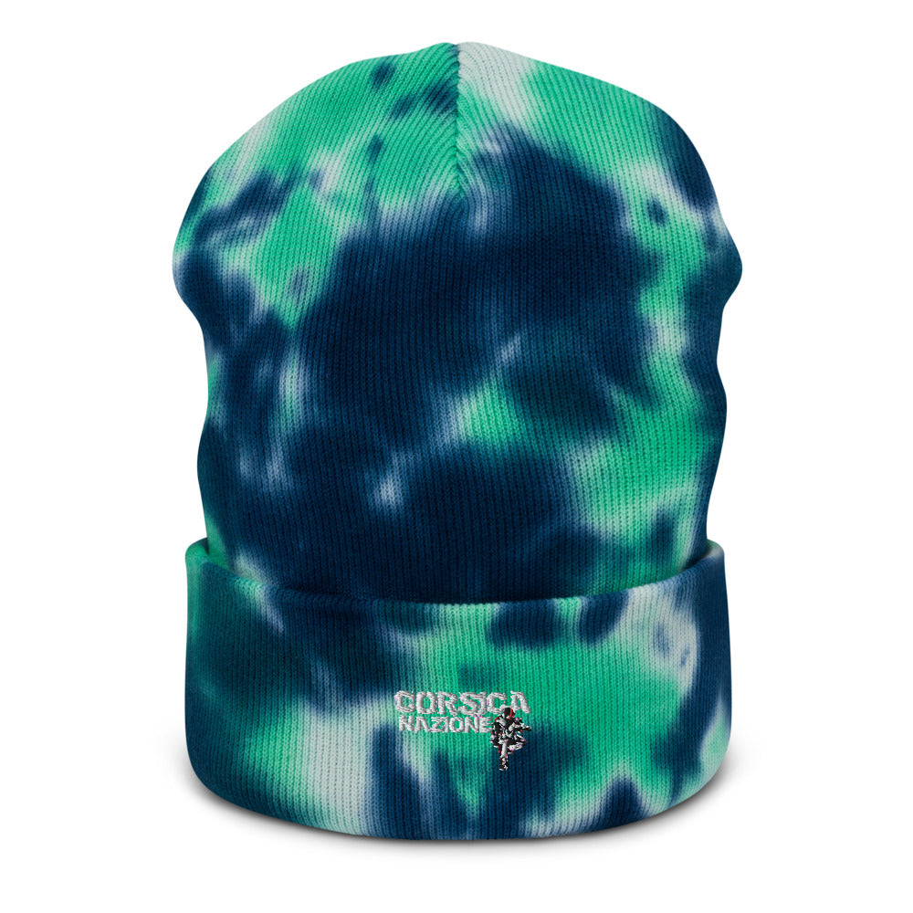 Bonnet tie-dye Corsica Nazione - Ochju Ochju Ocean Ochju Souvenirs de Corse Bonnet tie-dye Corsica Nazione