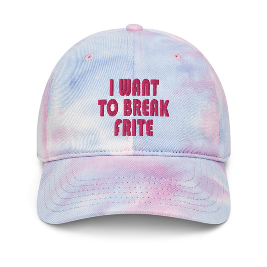 Casquette tie and dye I Want To Break Frite - Ochju Ochju Cotton Candy Ochju Casquette tie and dye I Want To Break Frite