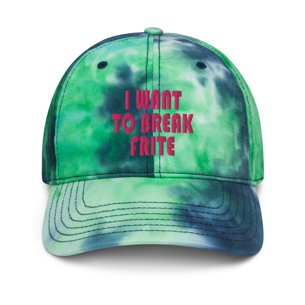 Casquette tie and dye I Want To Break Frite - Ochju Ochju Ocean Ochju Casquette tie and dye I Want To Break Frite