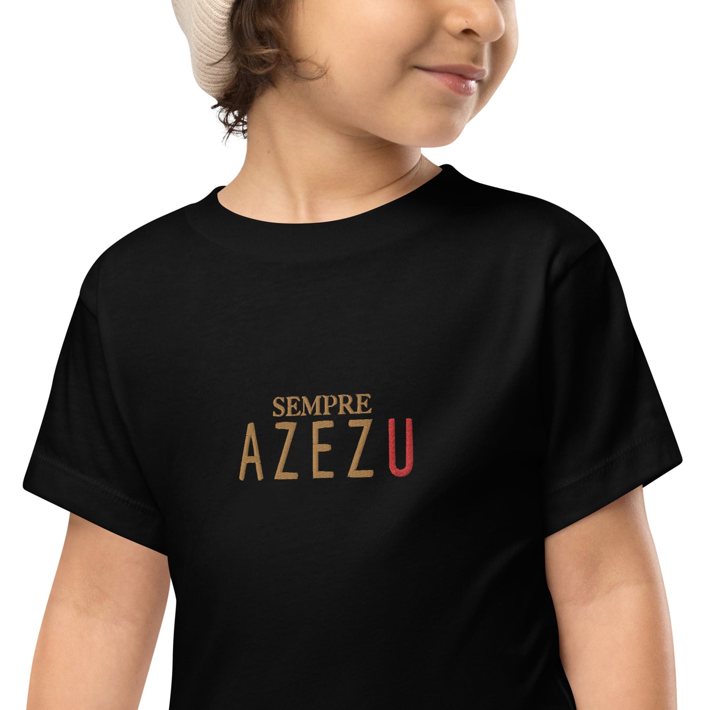T-shirt à Manches Courtes Brodé Sempre AZEZU