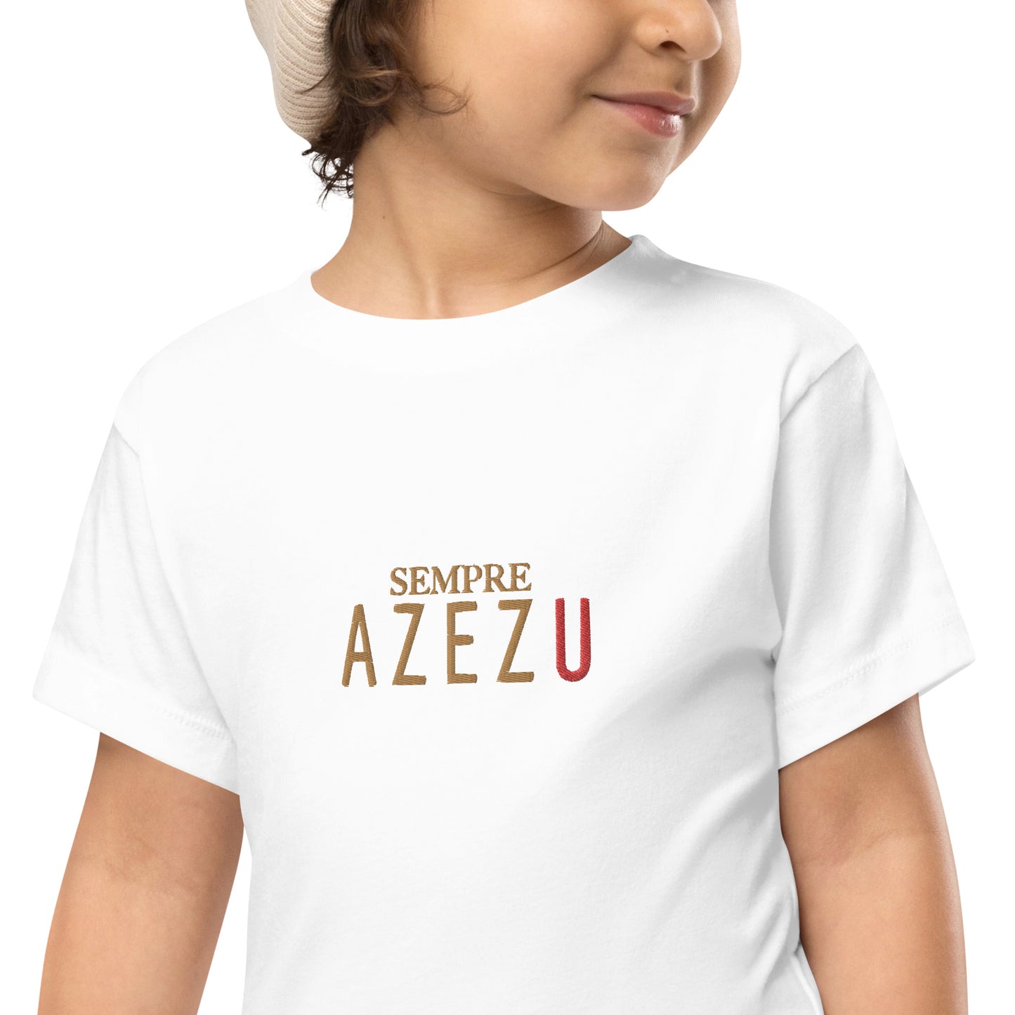 T-shirt à Manches Courtes Brodé Sempre AZEZU