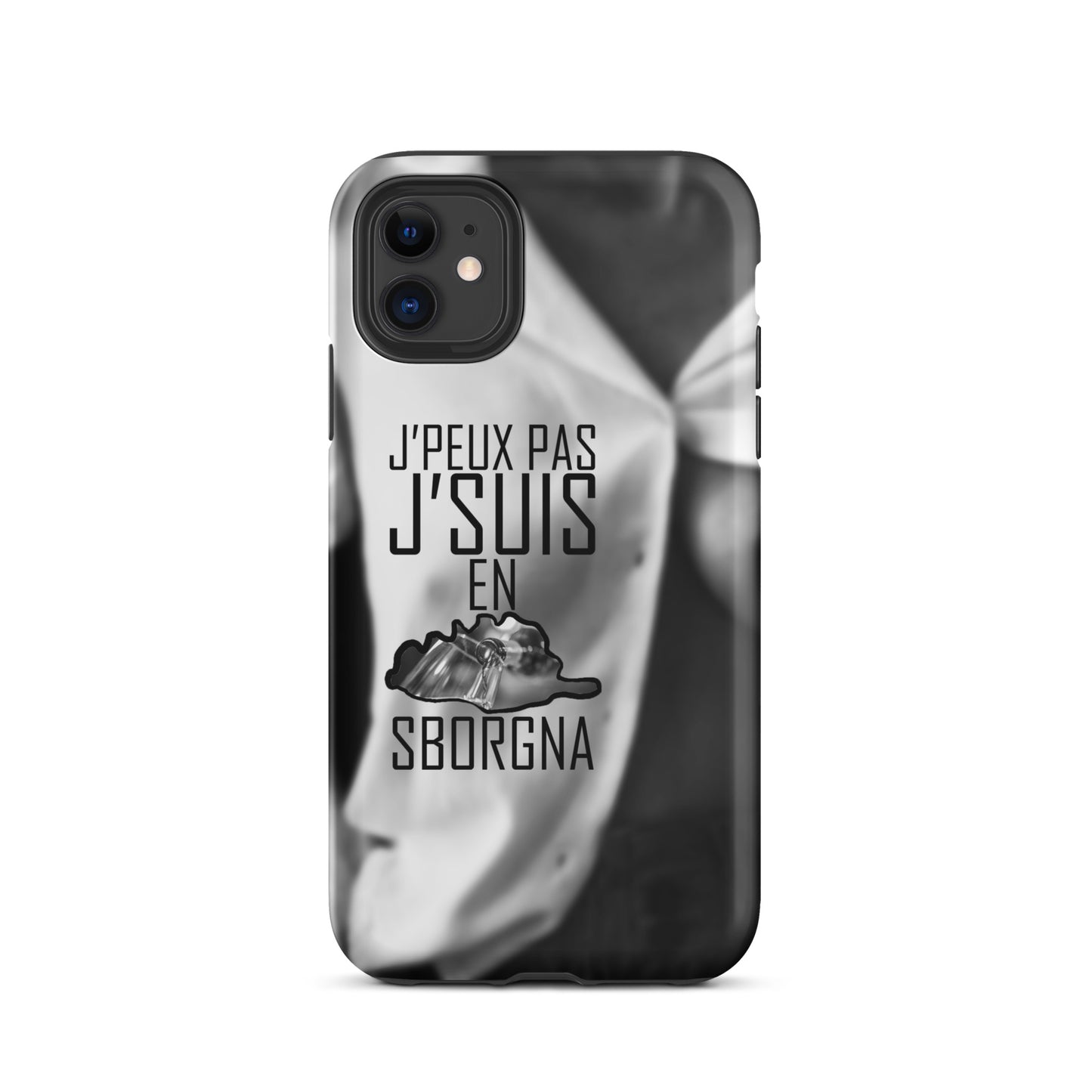 Coque d'iPhone rigide En Sborgna