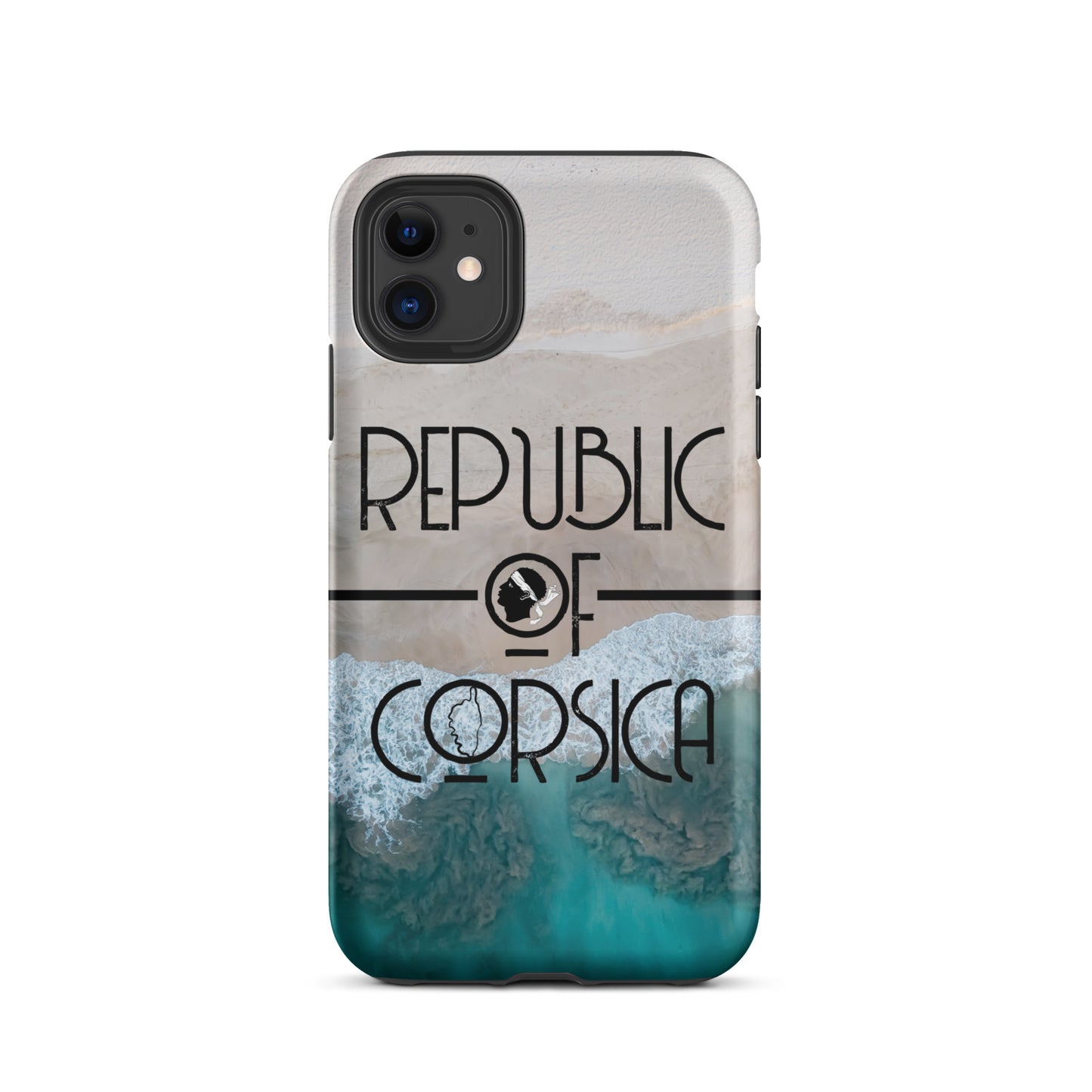 Coque d'iPhone rigide Republic of Corsica