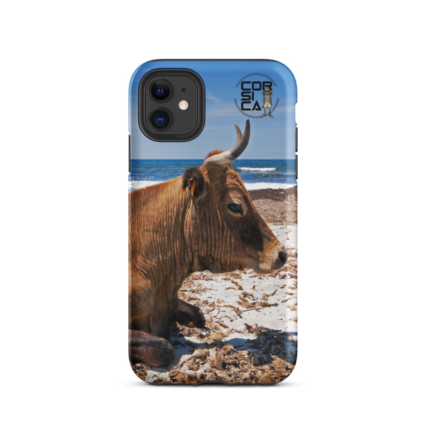 Coque d'iPhone rigide Vaches Corses