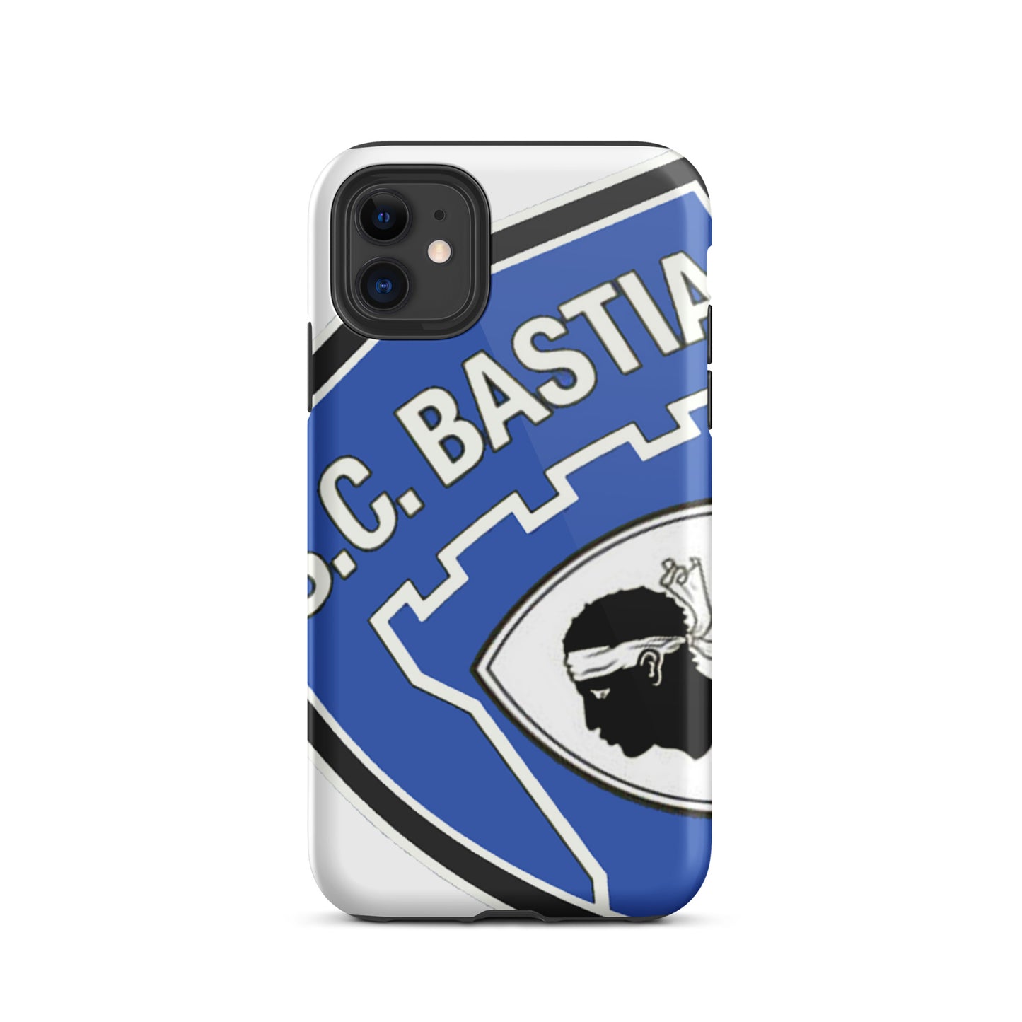 Coque d'iPhone rigide SC Bastia