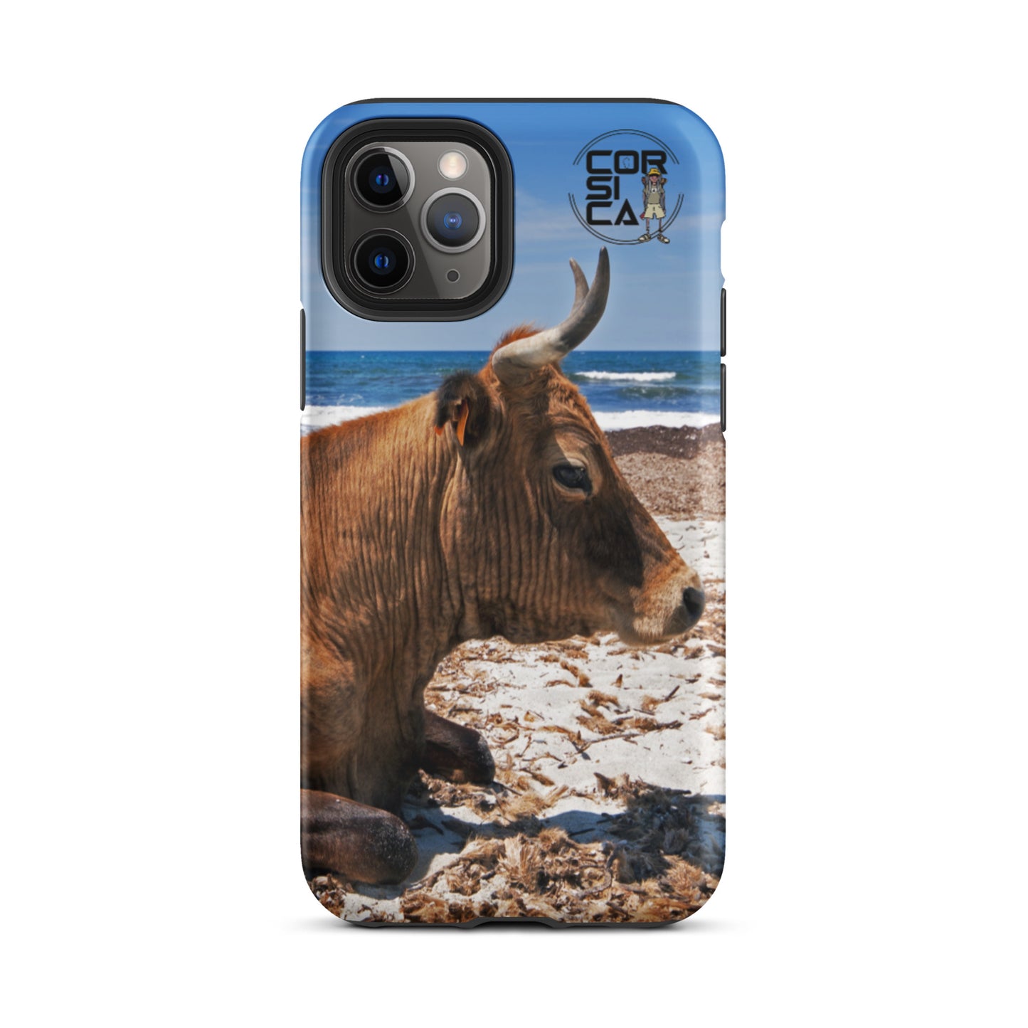 Coque d'iPhone rigide Vaches Corses