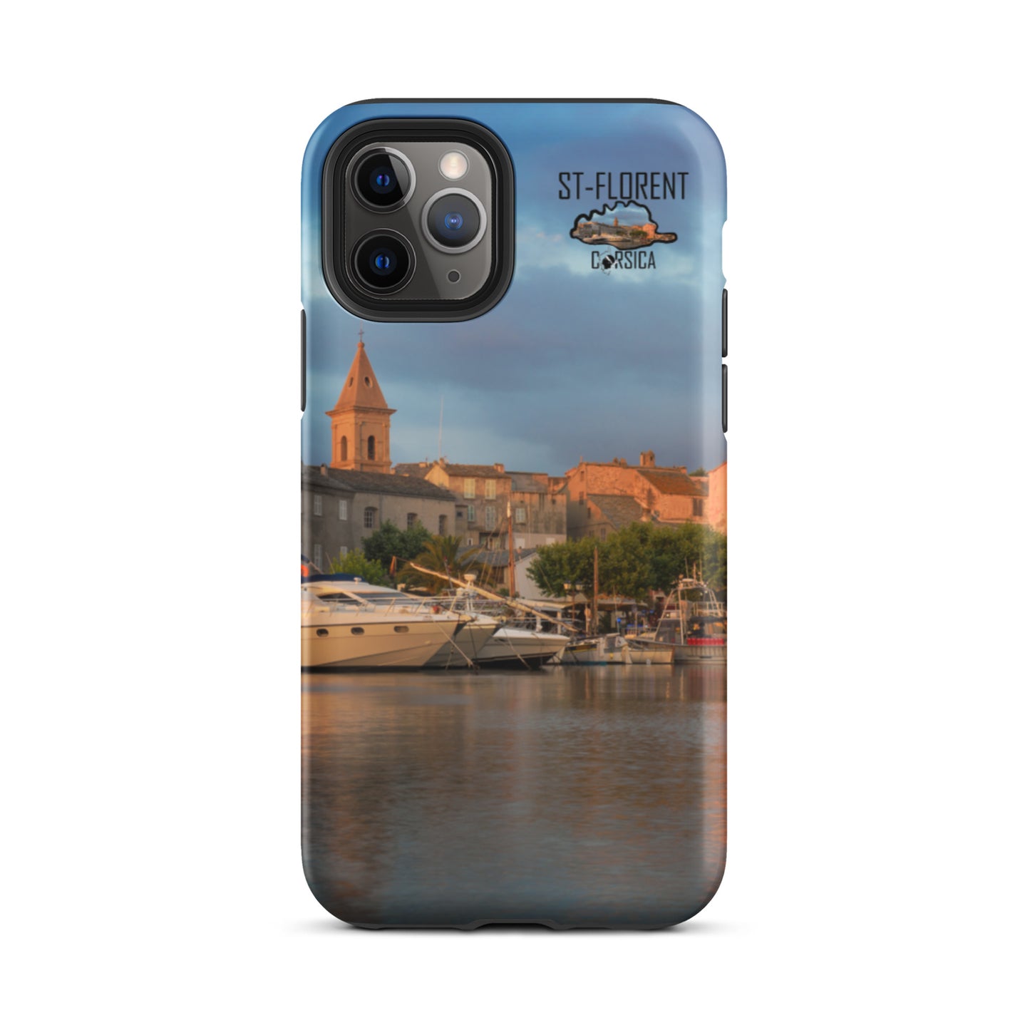 Coque d'iPhone rigide St-Florent Corsica