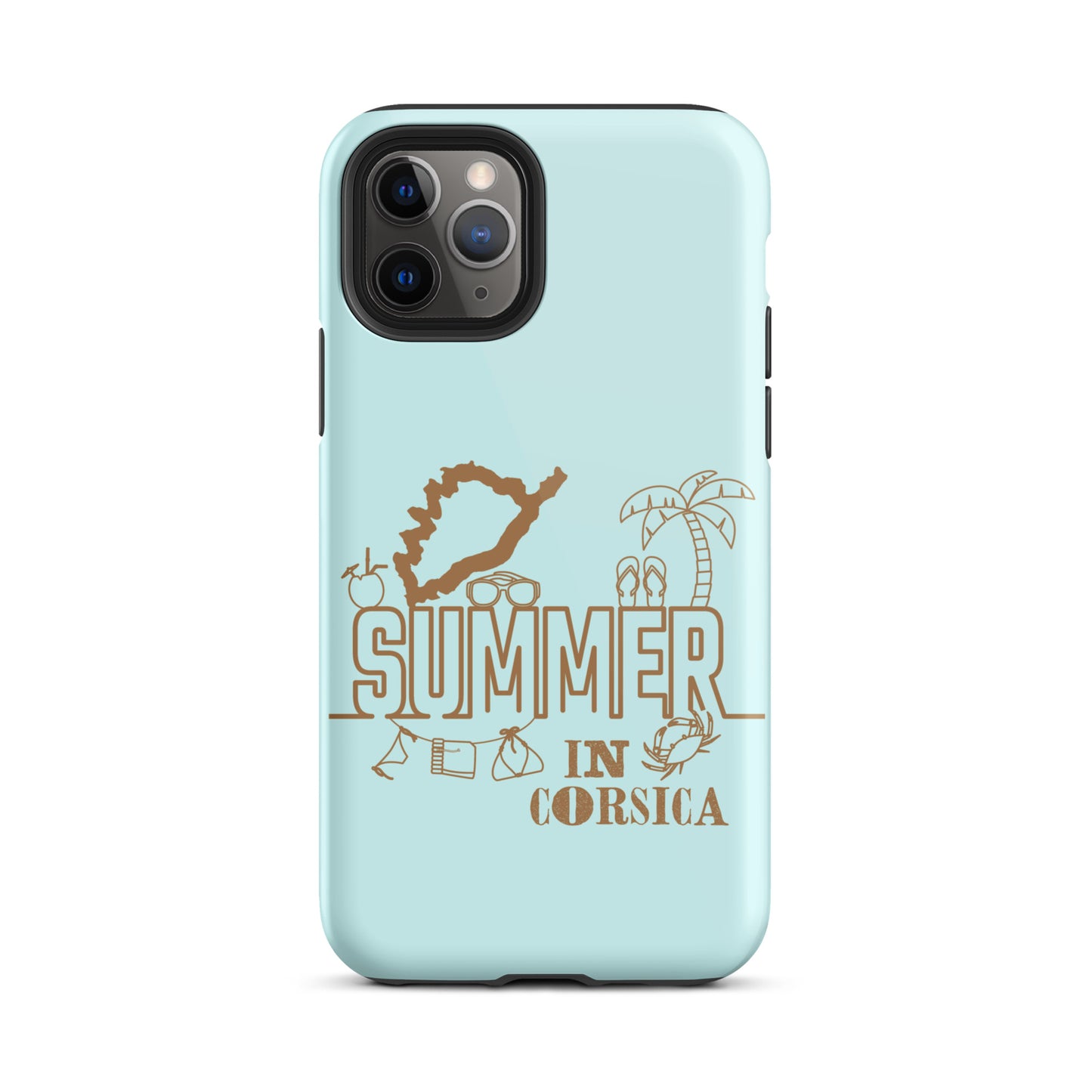 Coque d'iPhone rigide Summer in Corsica