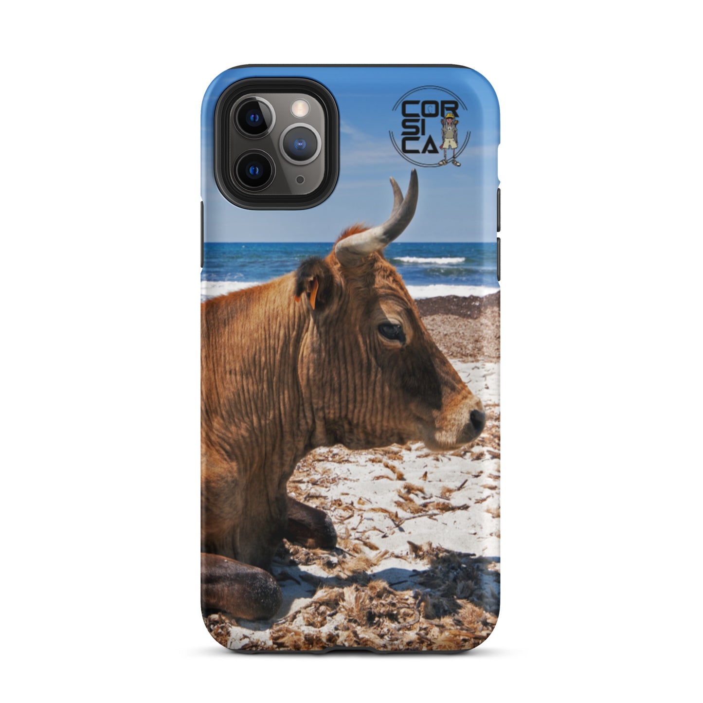 Coque d'iPhone rigide Vaches Corses