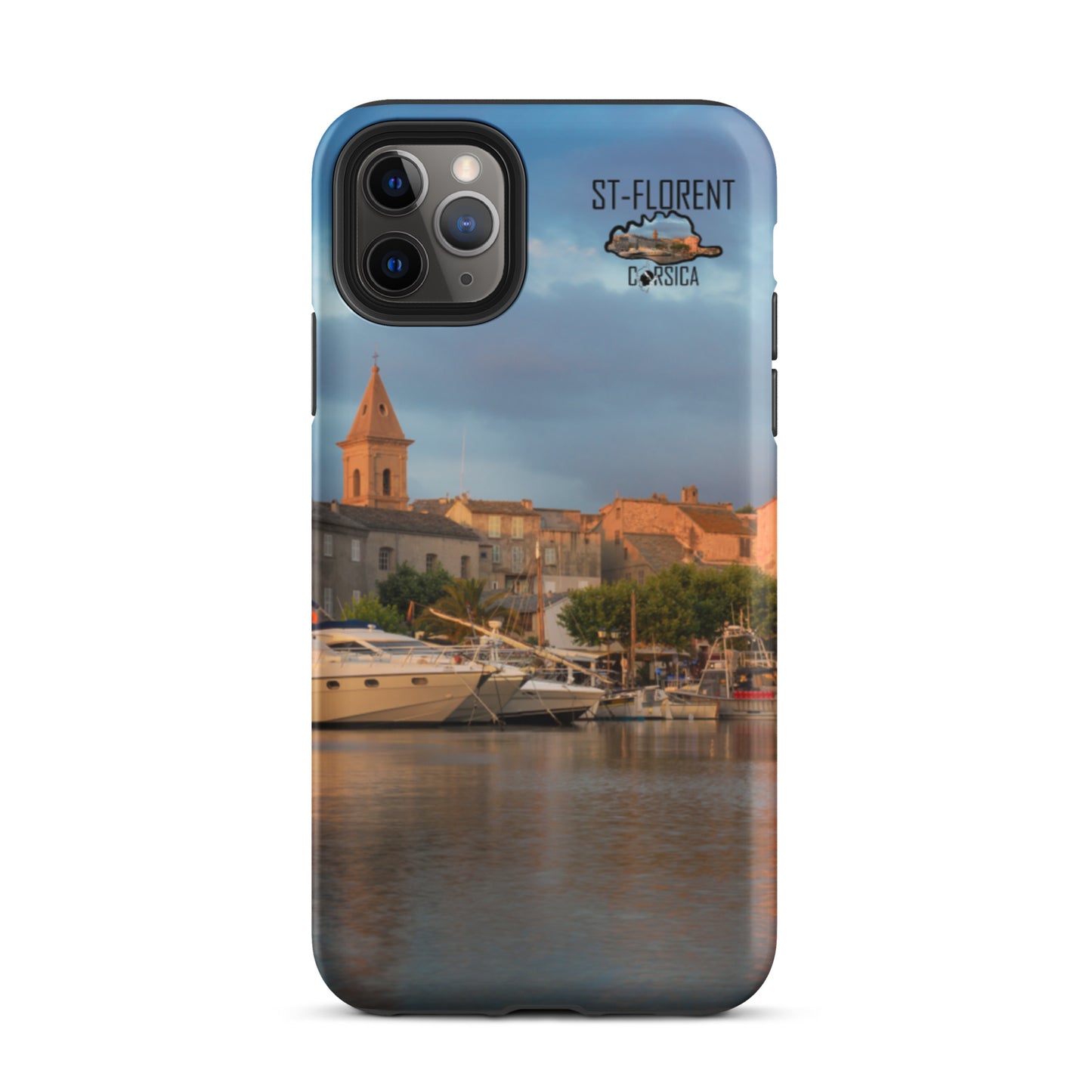 Coque d'iPhone rigide St-Florent Corsica