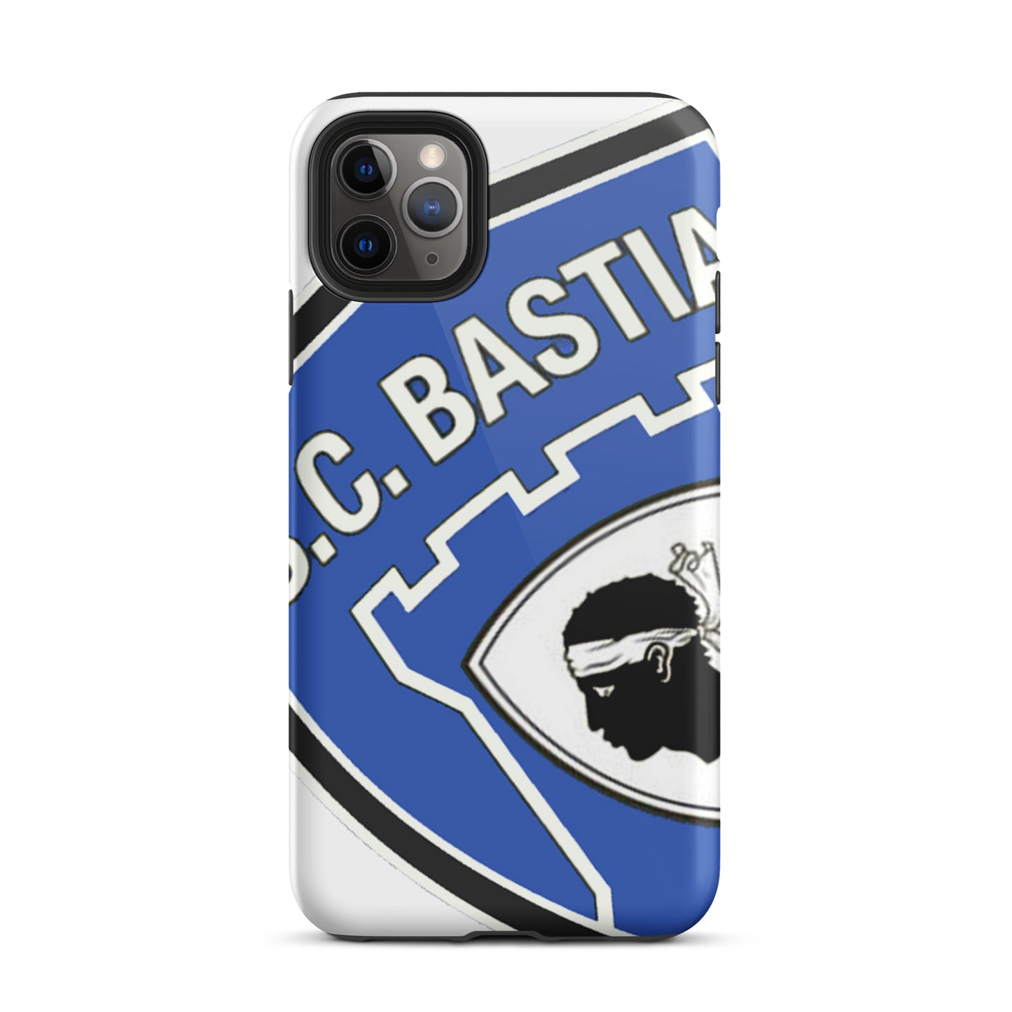 Coque d'iPhone rigide SC Bastia