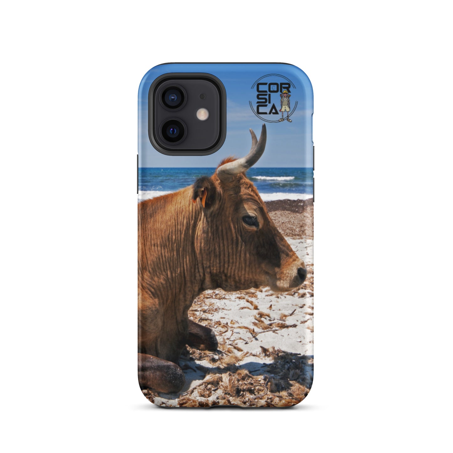 Coque d'iPhone rigide Vaches Corses