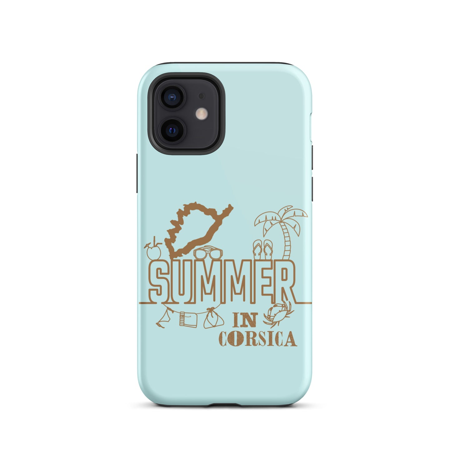 Coque d'iPhone rigide Summer in Corsica