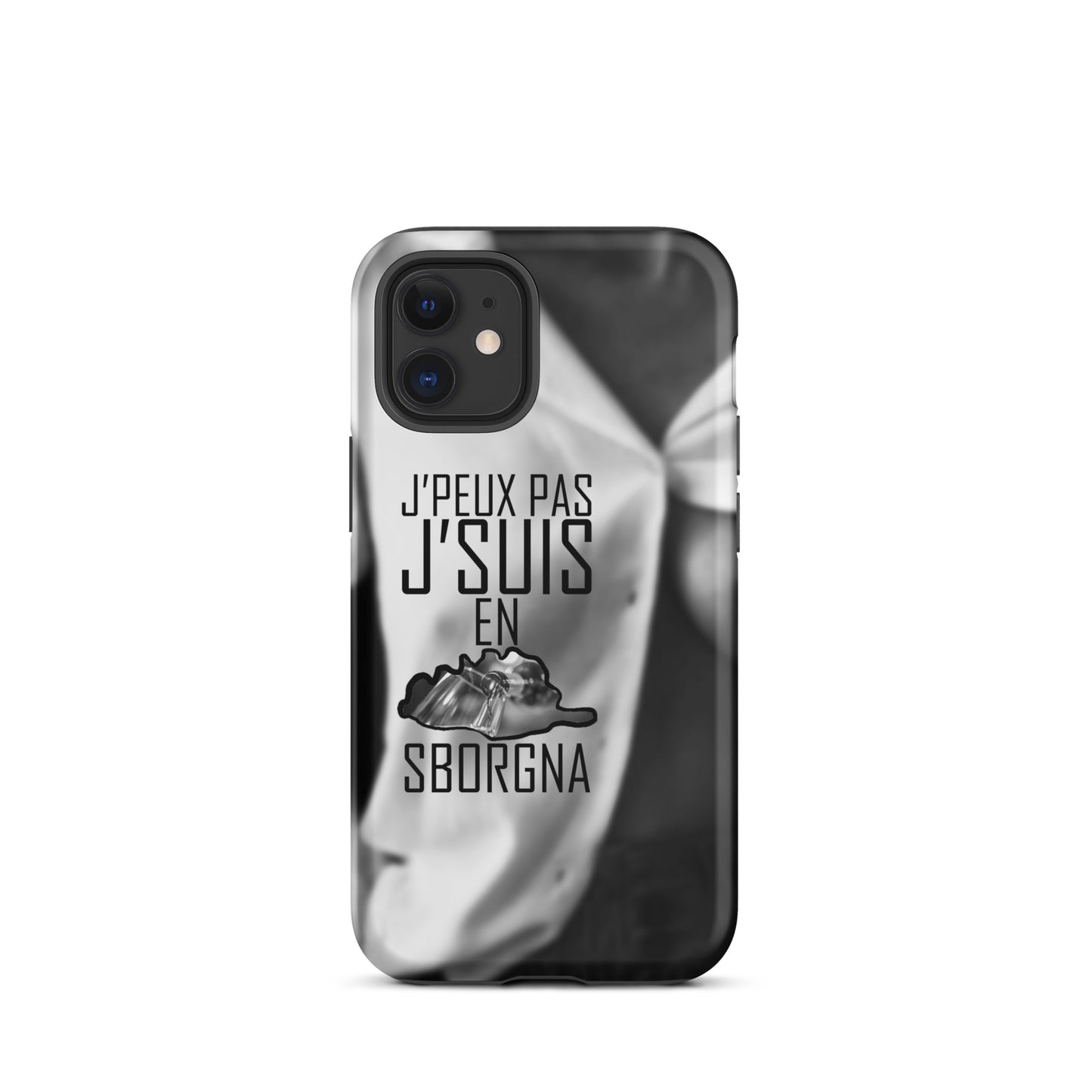 Coque d'iPhone rigide En Sborgna