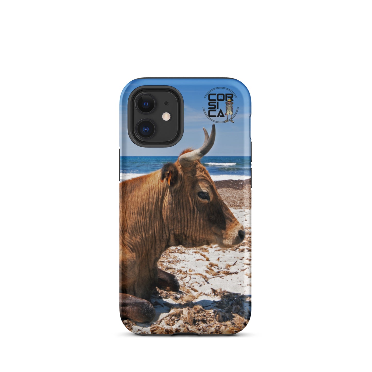 Coque d'iPhone rigide Vaches Corses