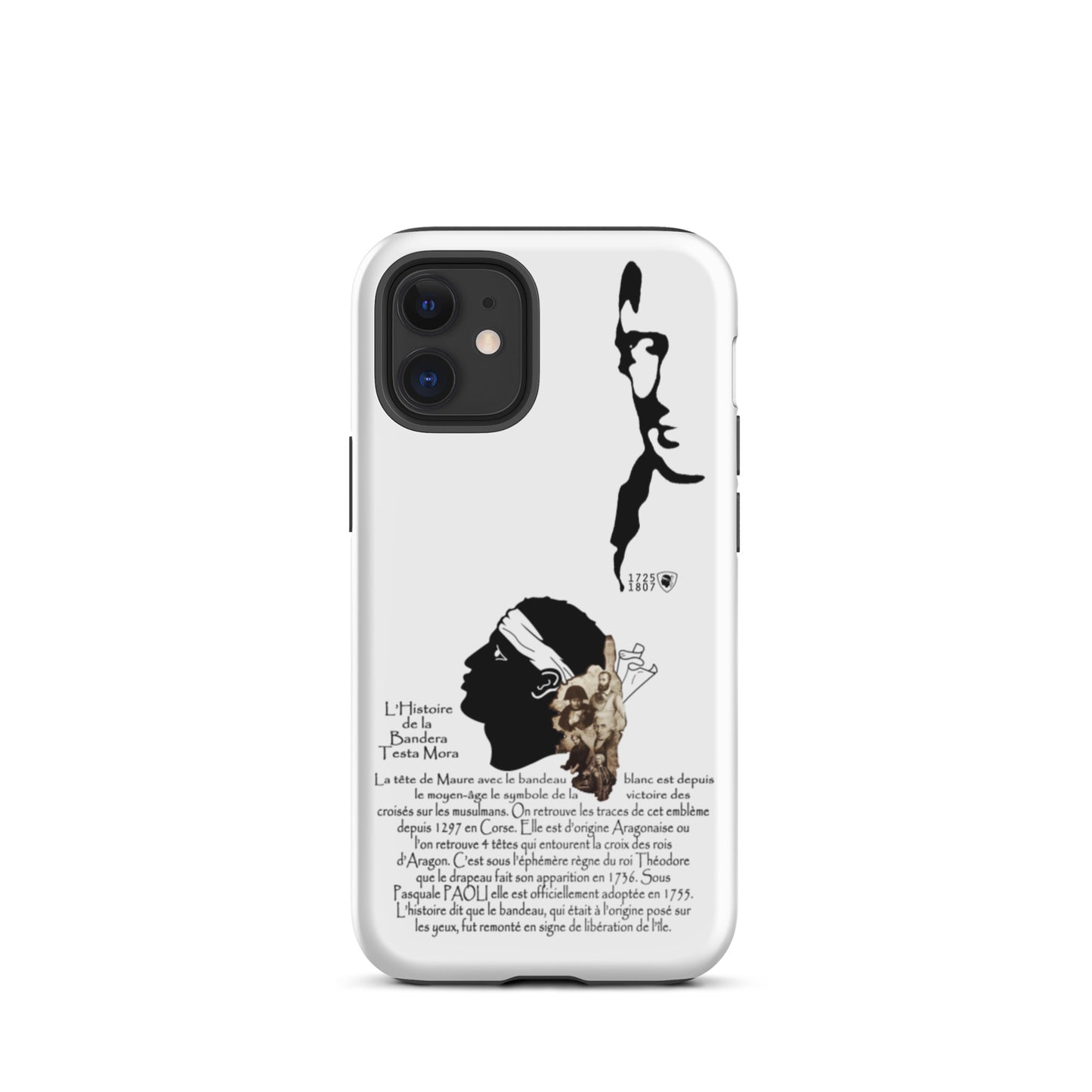 Coque d'iPhone rigide L'histoire de la Bandèra