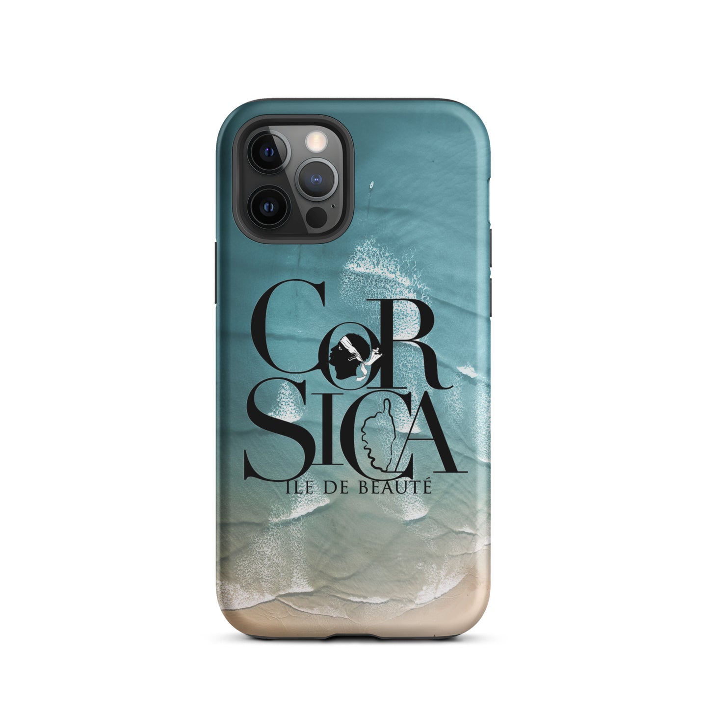 Coque d'iPhone rigide Corsica Île de Bauté