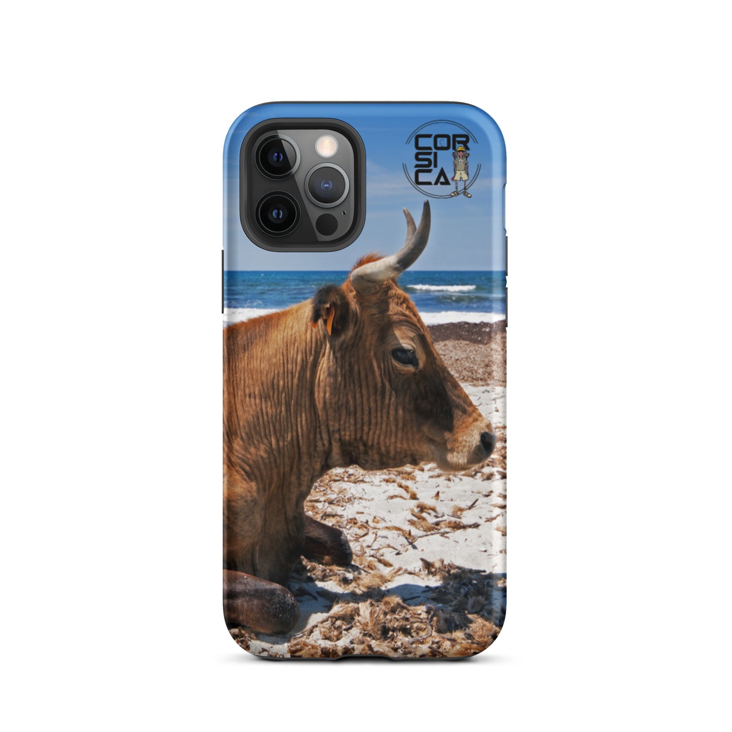 Coque d'iPhone rigide Vaches Corses