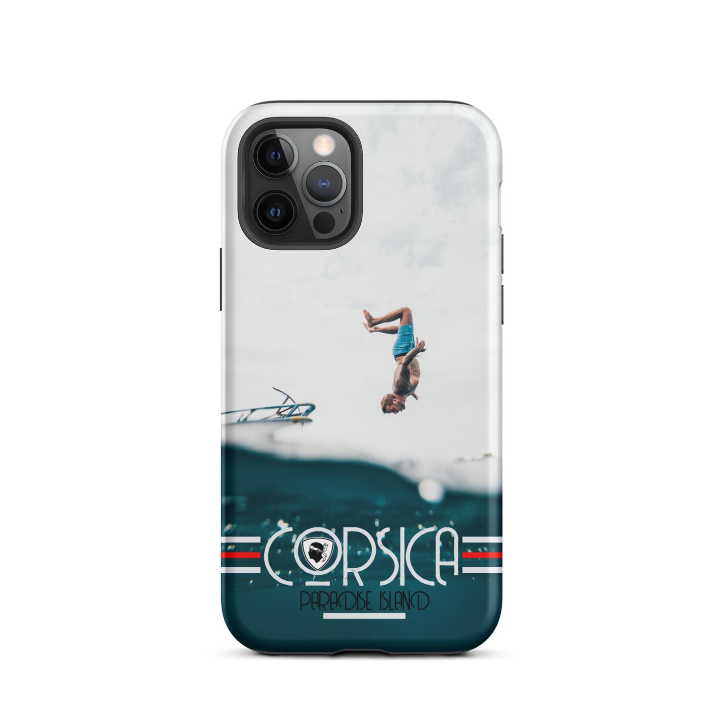 Coque d'iPhone rigide Corsica Paradise Island