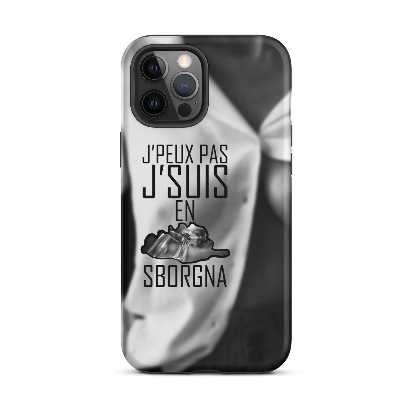 Coque d'iPhone rigide En Sborgna