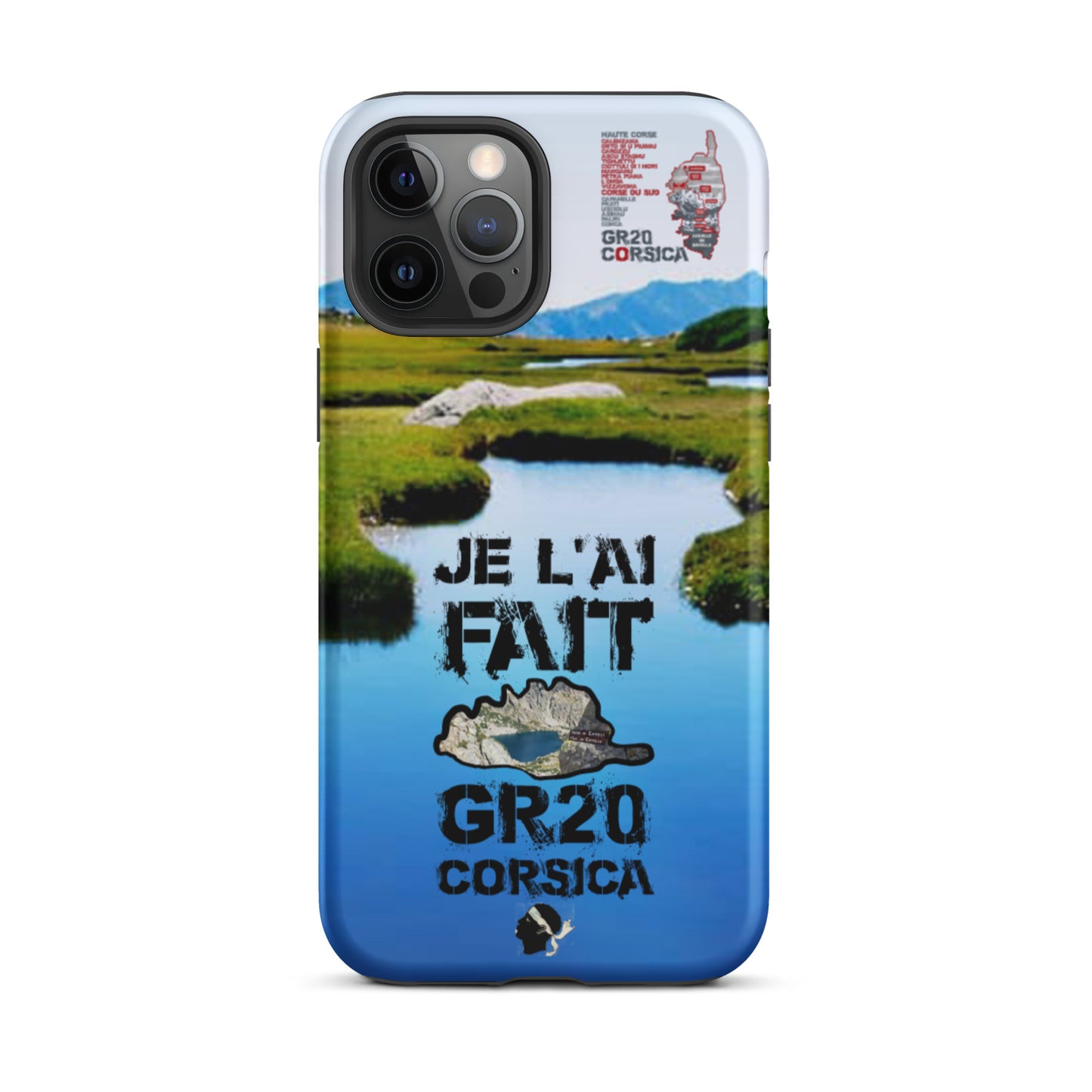 Coque d'iPhone rigide GR20 Corsica