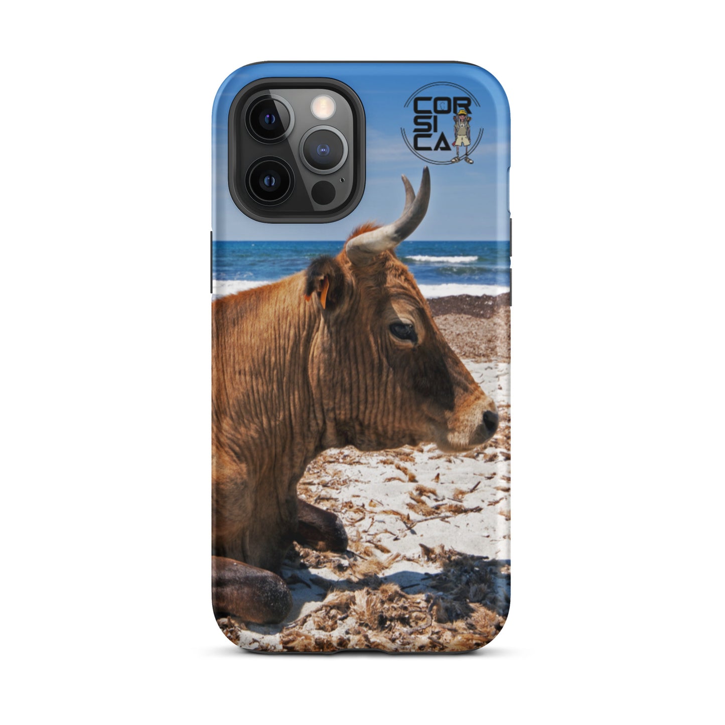 Coque d'iPhone rigide Vaches Corses