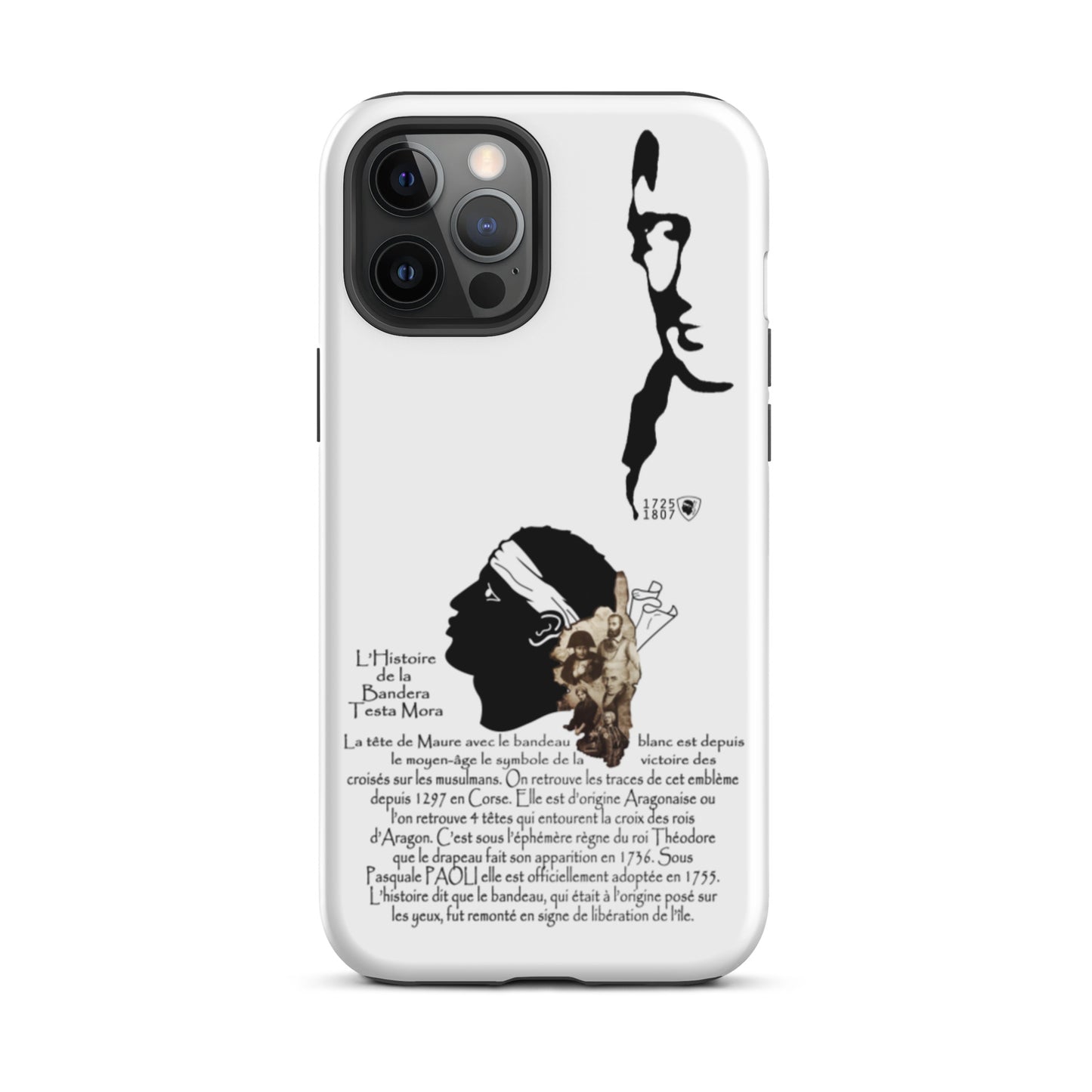 Coque d'iPhone rigide L'histoire de la Bandèra